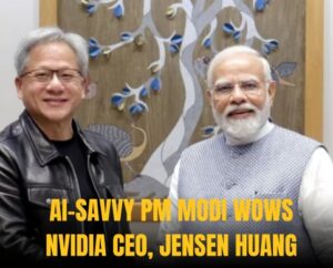 PM Modi & CEO Jensen Huang