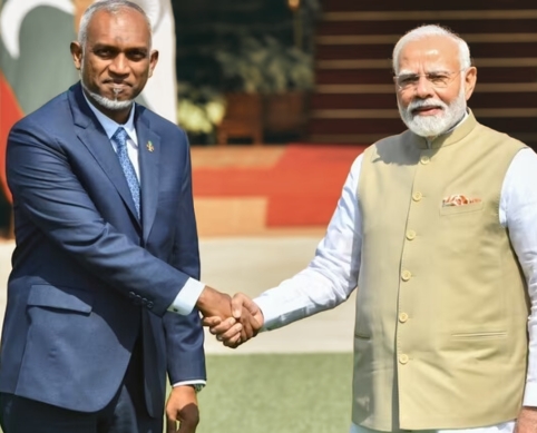 PM Narendra Modi-President Mohamed Muizzu