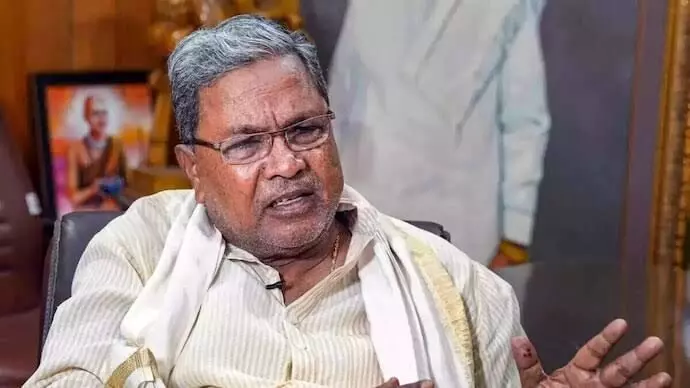 Chief Minister Siddaramaiah