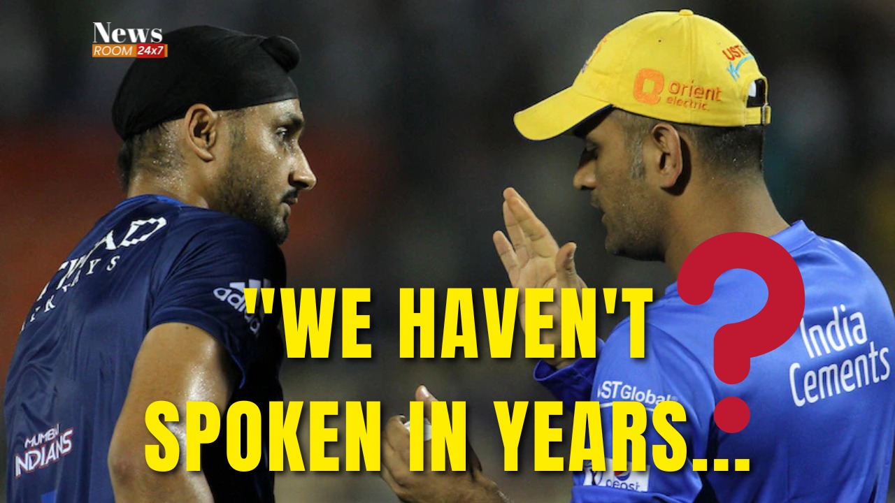 MS Dhoni & Harbhajan Singh